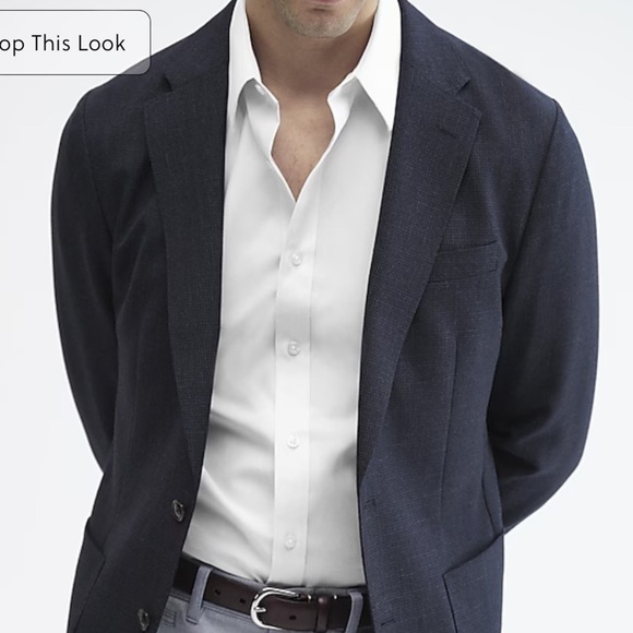 J crew Slim Bowery performance stretch dress shirt with spread collar - Picture 2 of 3